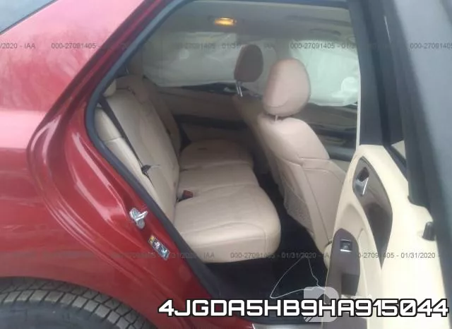 4JGDA5HB9HA915044 фото 7