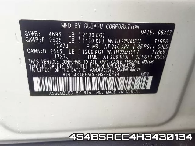 4S4BSACC4H3430134 фото 2