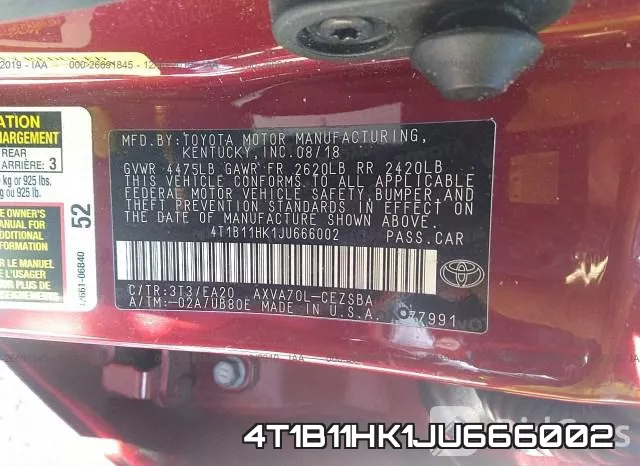 4T1B11HK1JU666002 фото 8