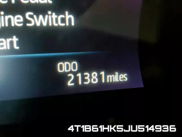 4T1B61HK5JU514936 фото 9
