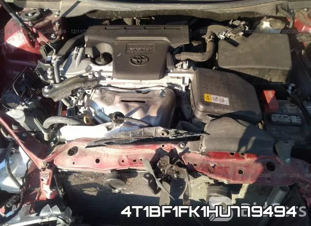 4T1BF1FK1HU779494 фото 2