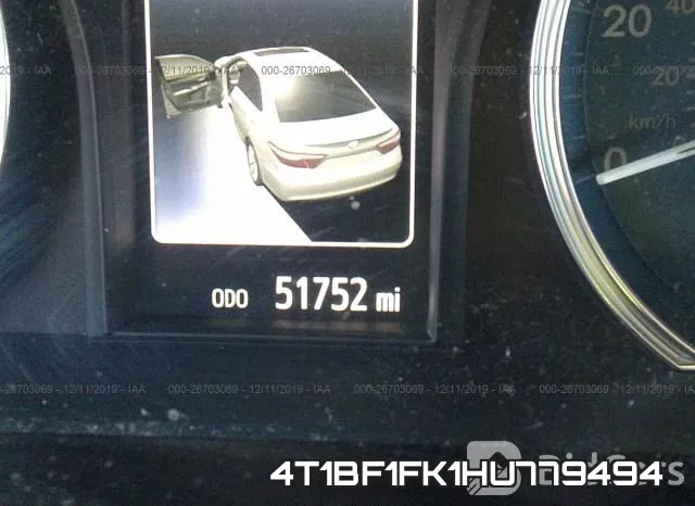 4T1BF1FK1HU779494 фото 7