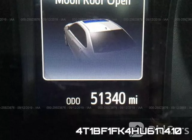 4T1BF1FK4HU617410 фото 6