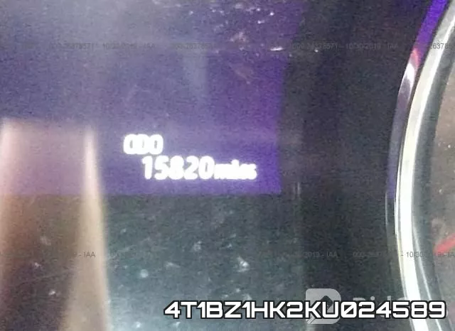 4T1BZ1HK2KU024589 фото 7