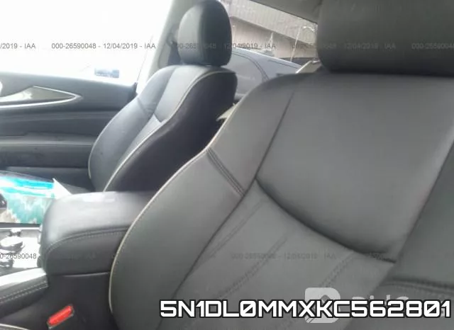 5N1DL0MMXKC562801 фото 6