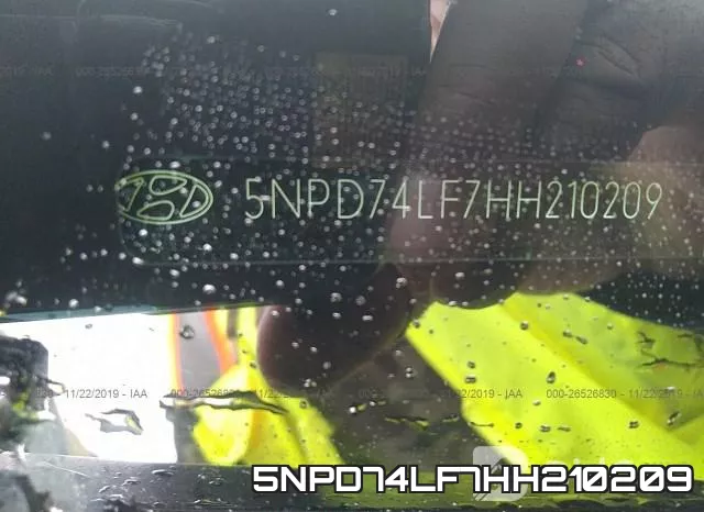 5NPD74LF7HH210209 фото 9