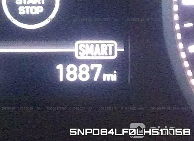 5NPD84LF0LH517758 фото 5