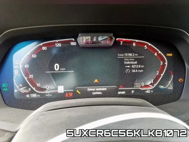 5UXCR6C56KLK81072 фото 5
