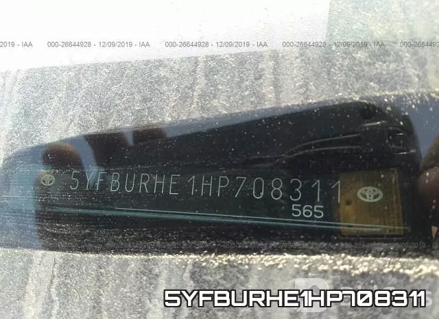 5YFBURHE1HP708311 фото 9