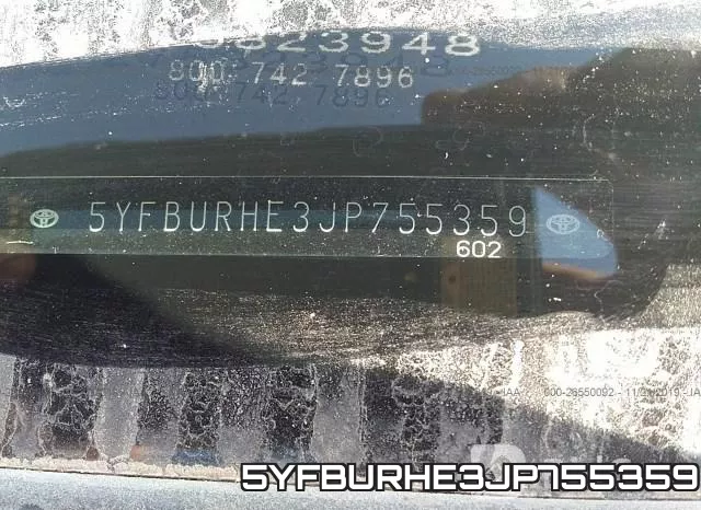 5YFBURHE3JP755359 фото 8