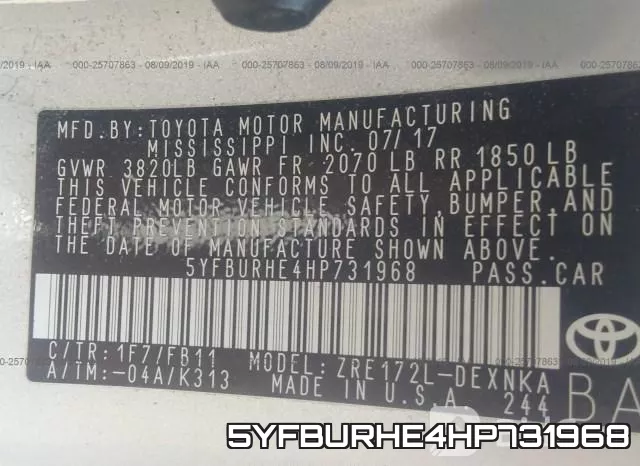 5YFBURHE4HP731968 фото 10