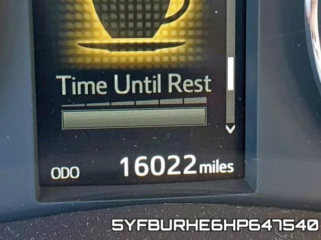 5YFBURHE6HP647540 фото 6