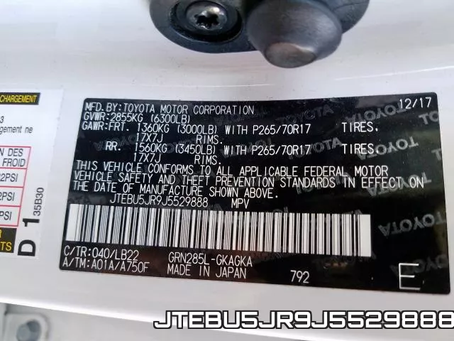 JTEBU5JR9J5529888 фото 2