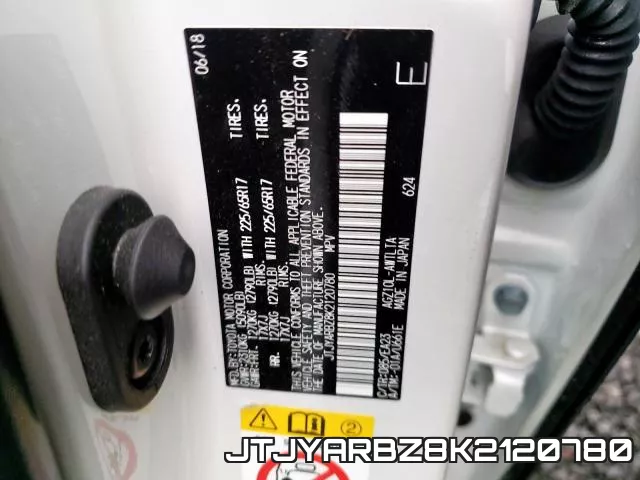 JTJYARBZ8K2120780 фото 2