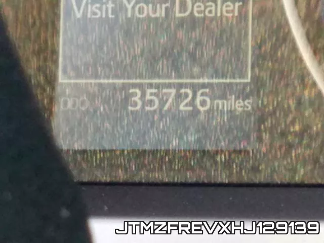 JTMZFREVXHJ129139 фото 8
