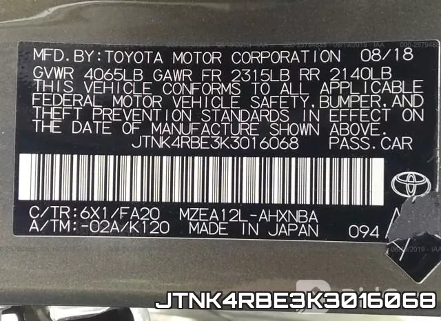 JTNK4RBE3K3016068 фото 6