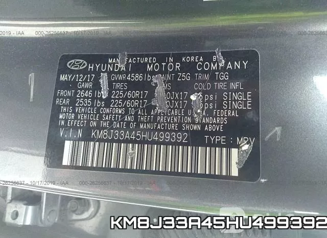 KM8J33A45HU499392 фото 10