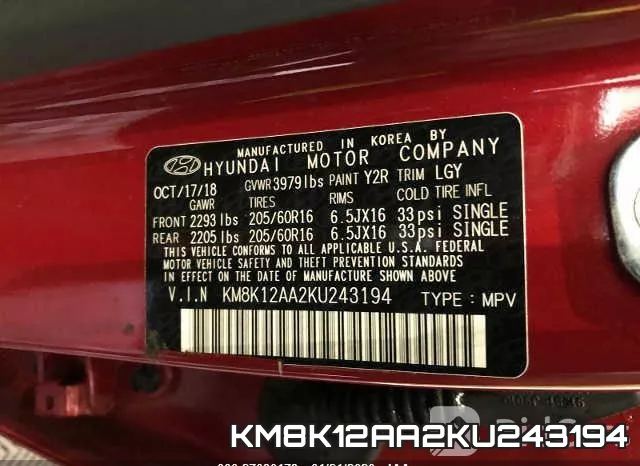 KM8K12AA2KU243194 фото 9