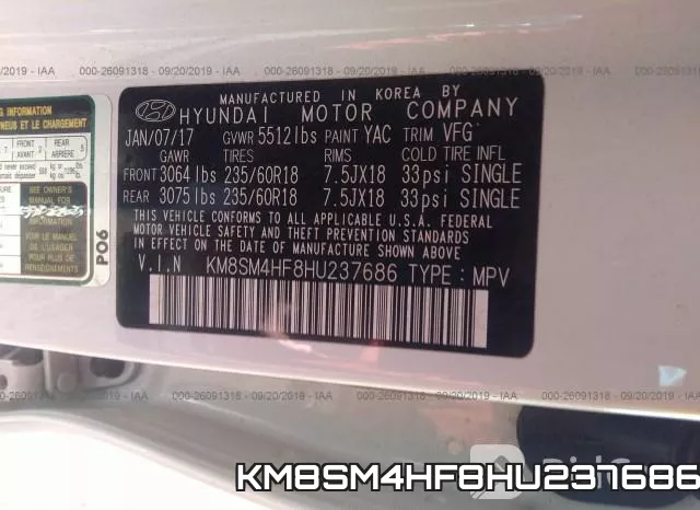 KM8SM4HF8HU237686 фото 8
