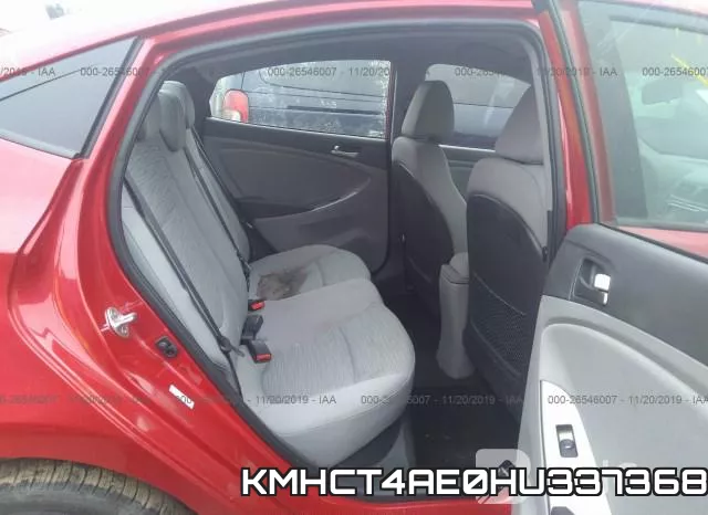 KMHCT4AE0HU337368 фото 7