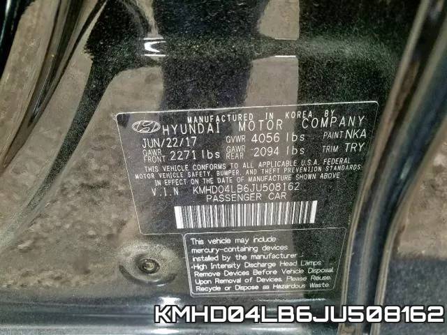 KMHD04LB6JU508162 фото 2