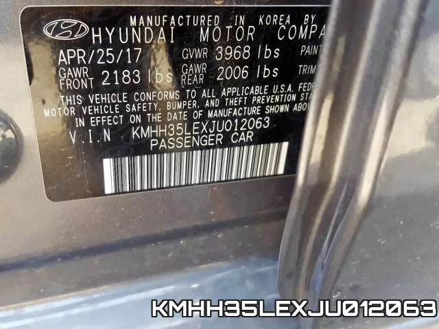 KMHH35LEXJU012063 фото 2
