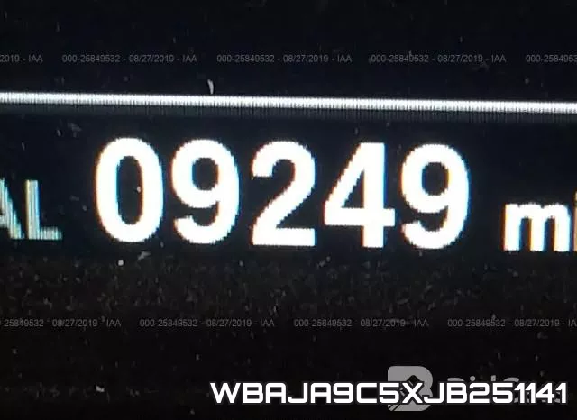 WBAJA9C5XJB251141 фото 7