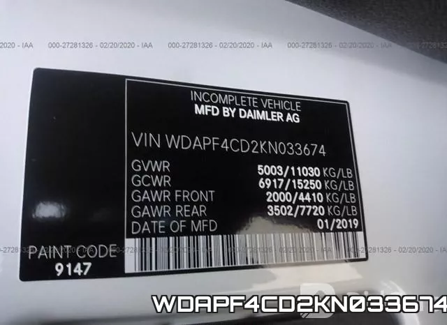 WDAPF4CD2KN033674 фото 7