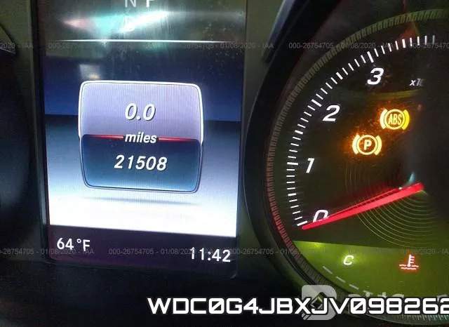 WDC0G4JBXJV098262 фото 6