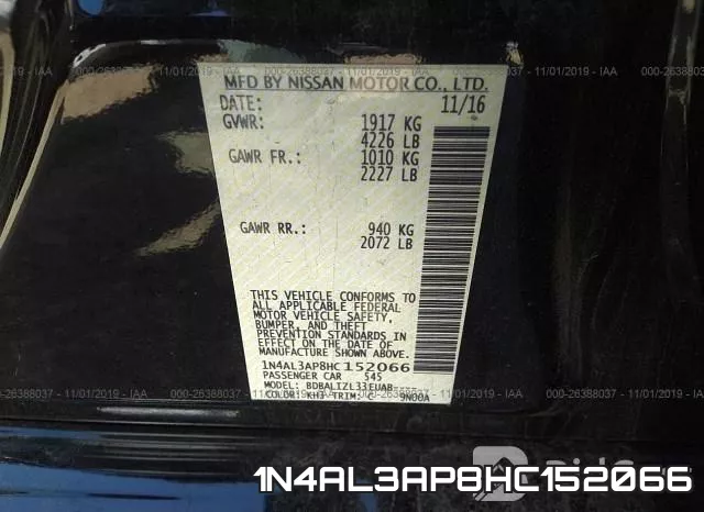 1N4AL3AP8HC152066 фото 3