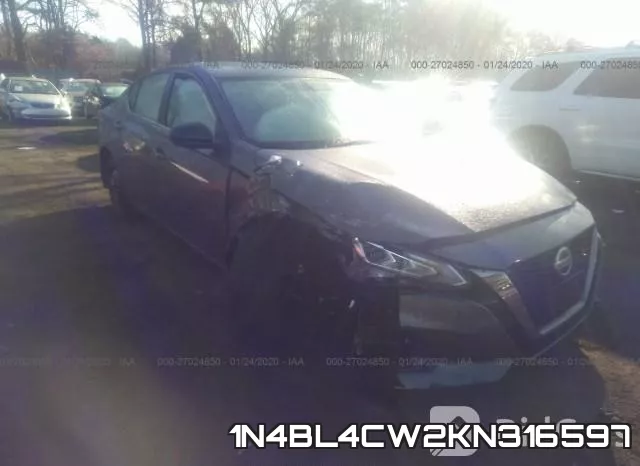 1N4BL4CW2KN316597 фото 6