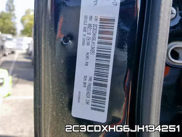 2C3CDXHG6JH134251 фото 2