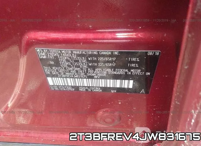 2T3BFREV4JW831675 фото 10