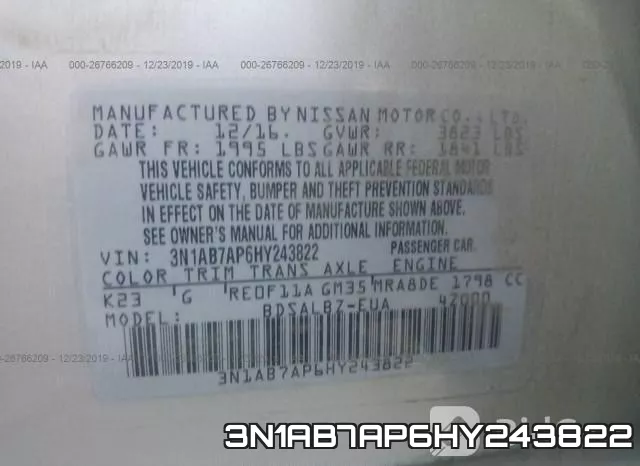 3N1AB7AP6HY243822 фото 8