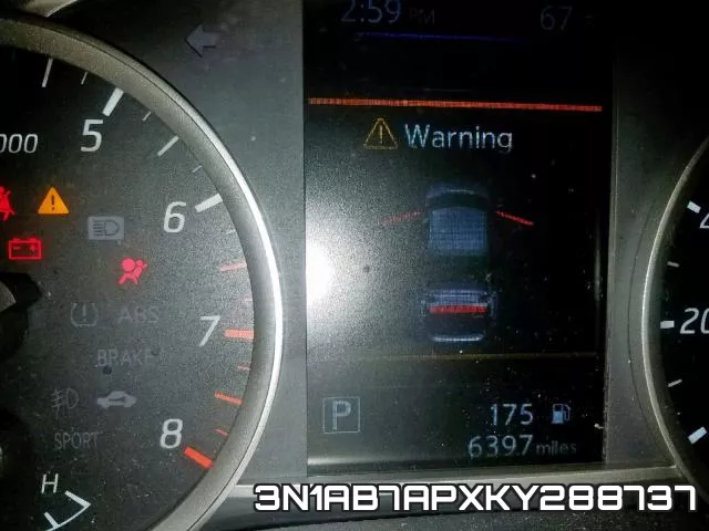 3N1AB7APXKY288737 фото 7
