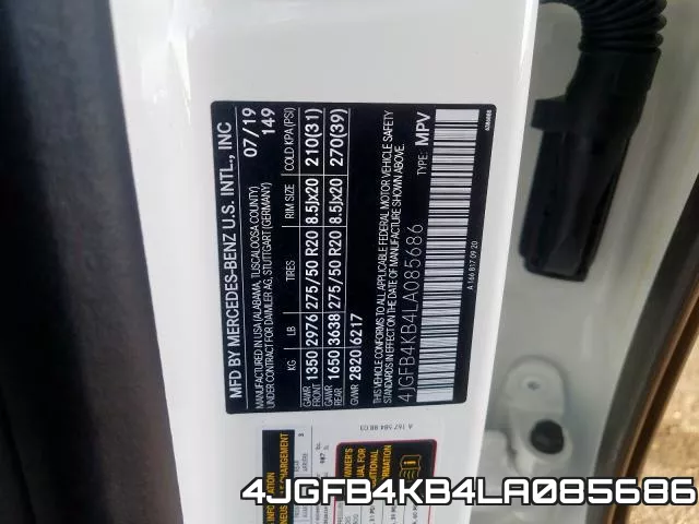 4JGFB4KB4LA085686 фото 2