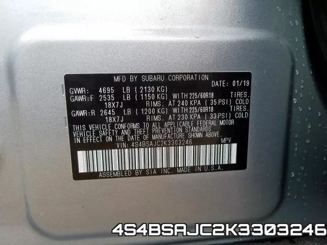 4S4BSAJC2K3303246 фото 2