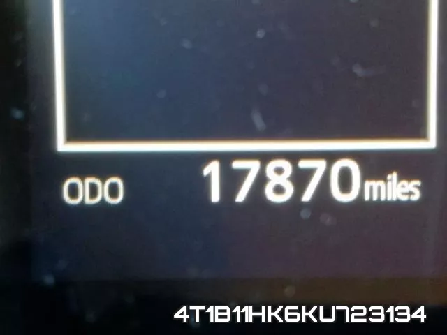 4T1B11HK6KU723134 фото 8