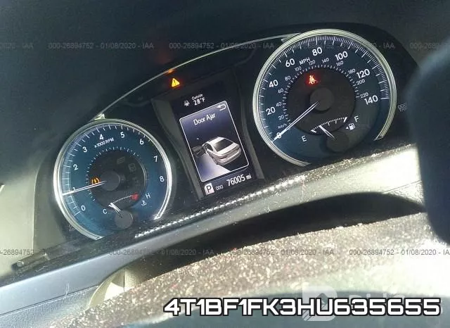 4T1BF1FK3HU635655 фото 7