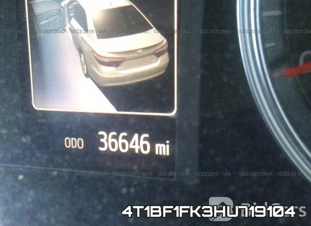4T1BF1FK3HU719104 фото 8