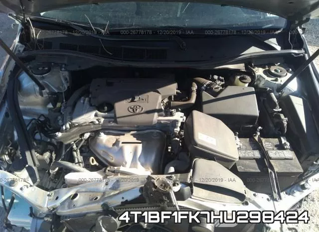 4T1BF1FK7HU298424 фото 2