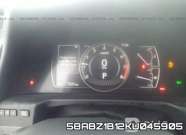 58ABZ1B12KU045905 фото 7