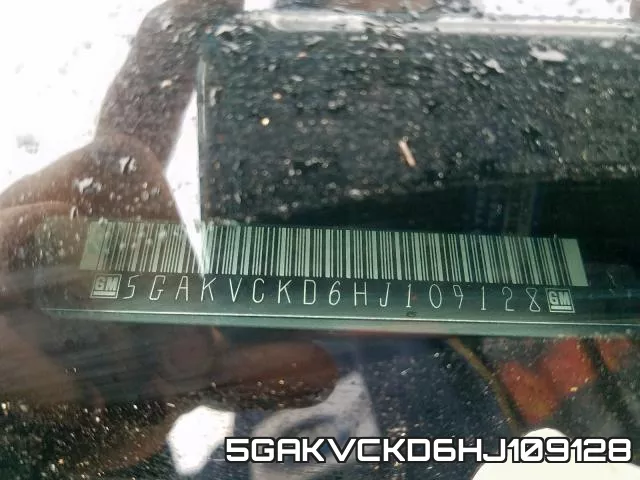 5GAKVCKD6HJ109128 фото 2