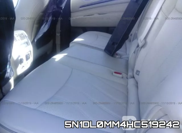 5N1DL0MM4HC519242 фото 8