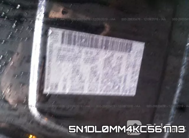 5N1DL0MM4KC561773 фото 10