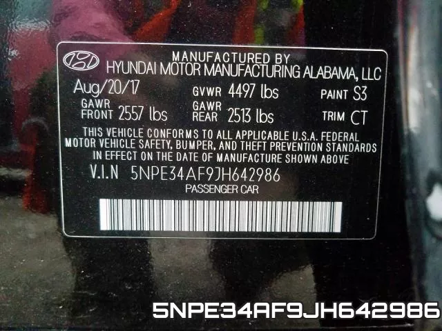 5NPE34AF9JH642986 фото 2