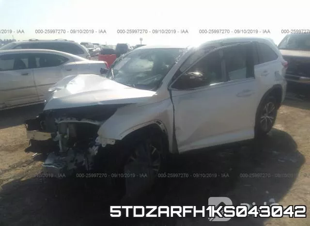 5TDZARFH1KS043042 фото 3