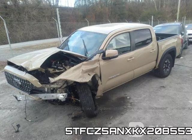 5TFCZ5ANXKX208553 фото 2