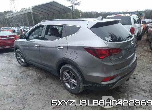 5XYZU3LB8HG422369 фото 2
