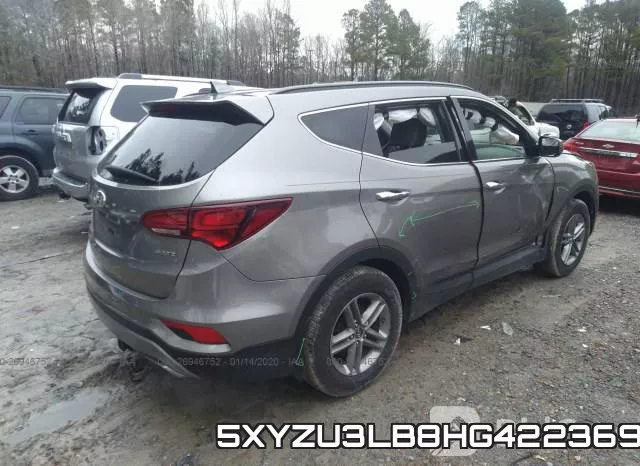 5XYZU3LB8HG422369 фото 3